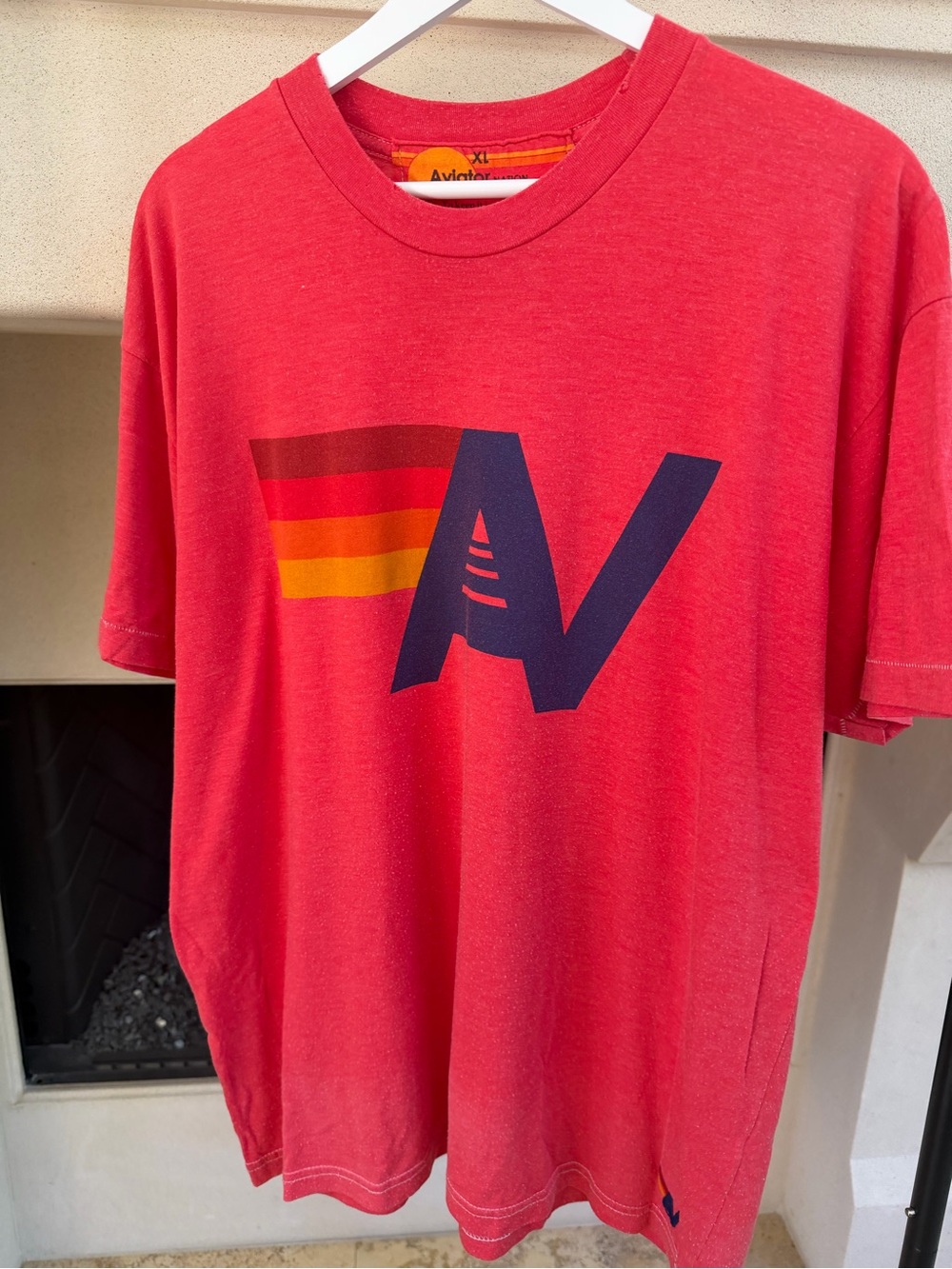 Aviator Nation Red Logo Tee